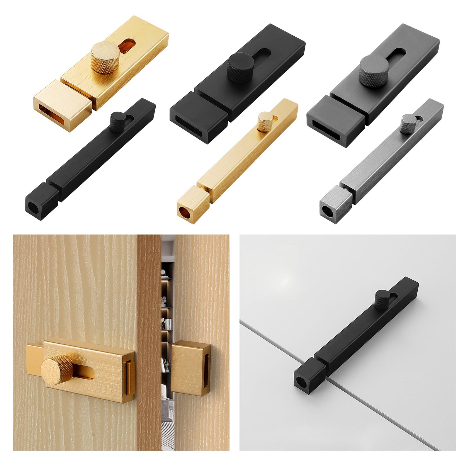 Barrel Bolt Slide - バレルボルトラッチ 厚みのあるスライドラッチロック ドアラッチ スライドロック スライドドアロック 木製フェンス