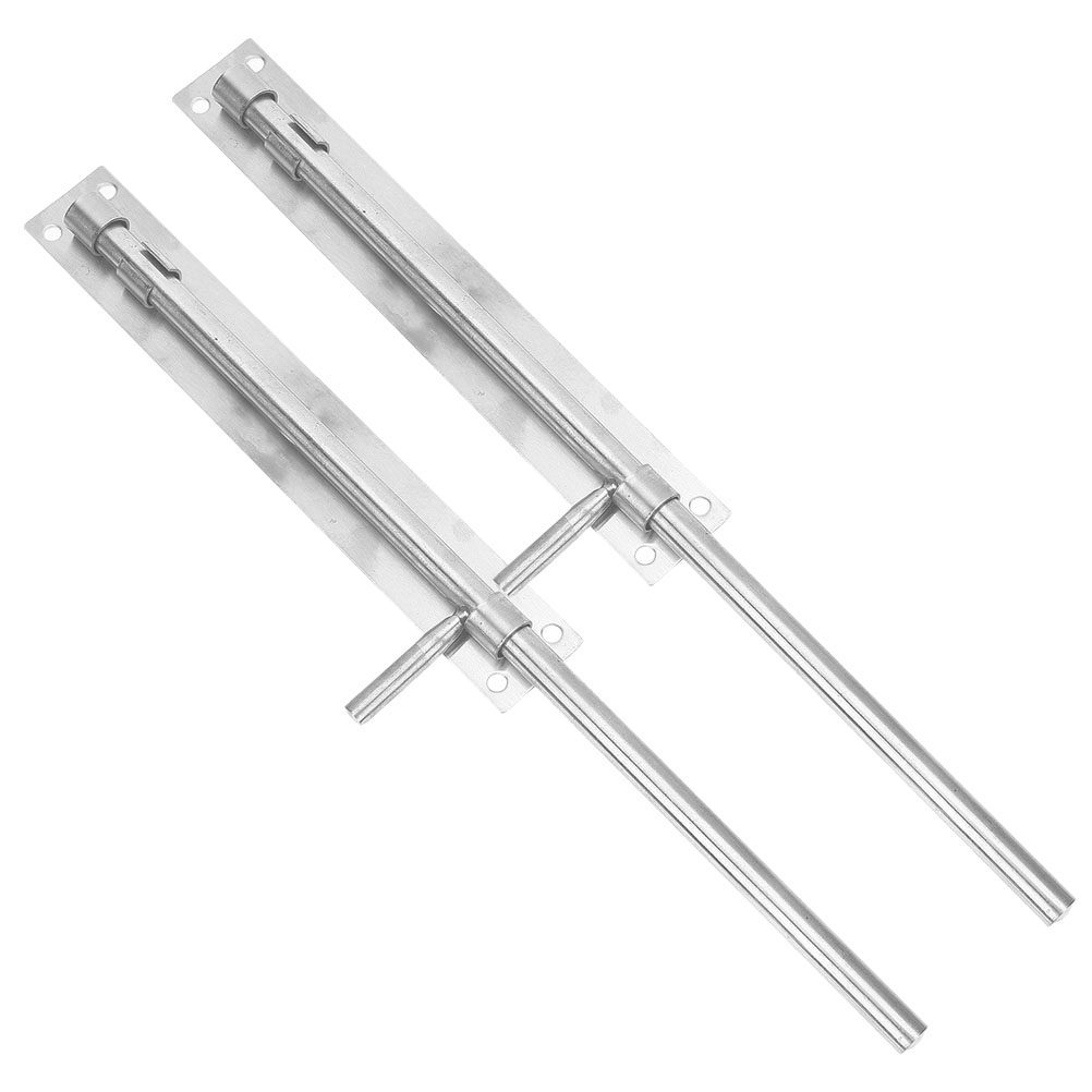 2個入り 高耐久性ステンレススチール製スライドボルトラッチ  - Barrel Bolt Slide のレビューと価格