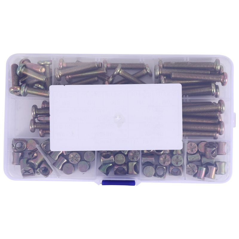 DT17 ベビーベッド用ネジボルトキット M6 六角ソケット - Furniture Hardware Barrel Nut のレビューと価格