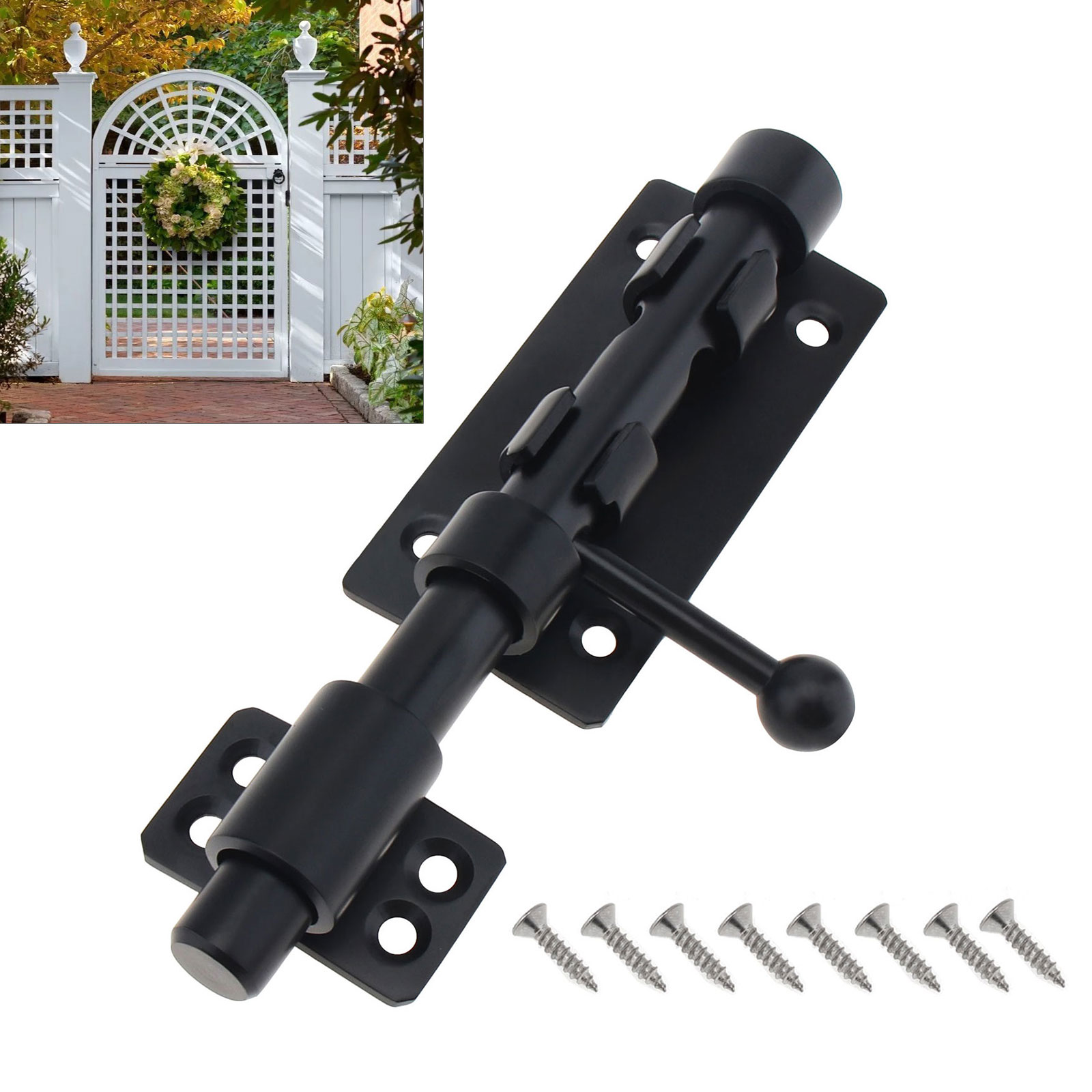 ステンレス鋼バレルボルト、ドア用ドアラッチ、窓キャビネット、 - Barrel Bolt Slide のレビューと価格