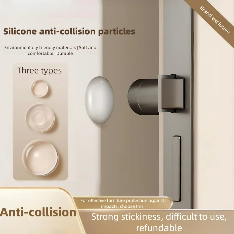 シリコーンキャビネットバンパーゴムダンパーバッファ耐衝撃家具 - Furniture Hardware Supplies のレビューと価格