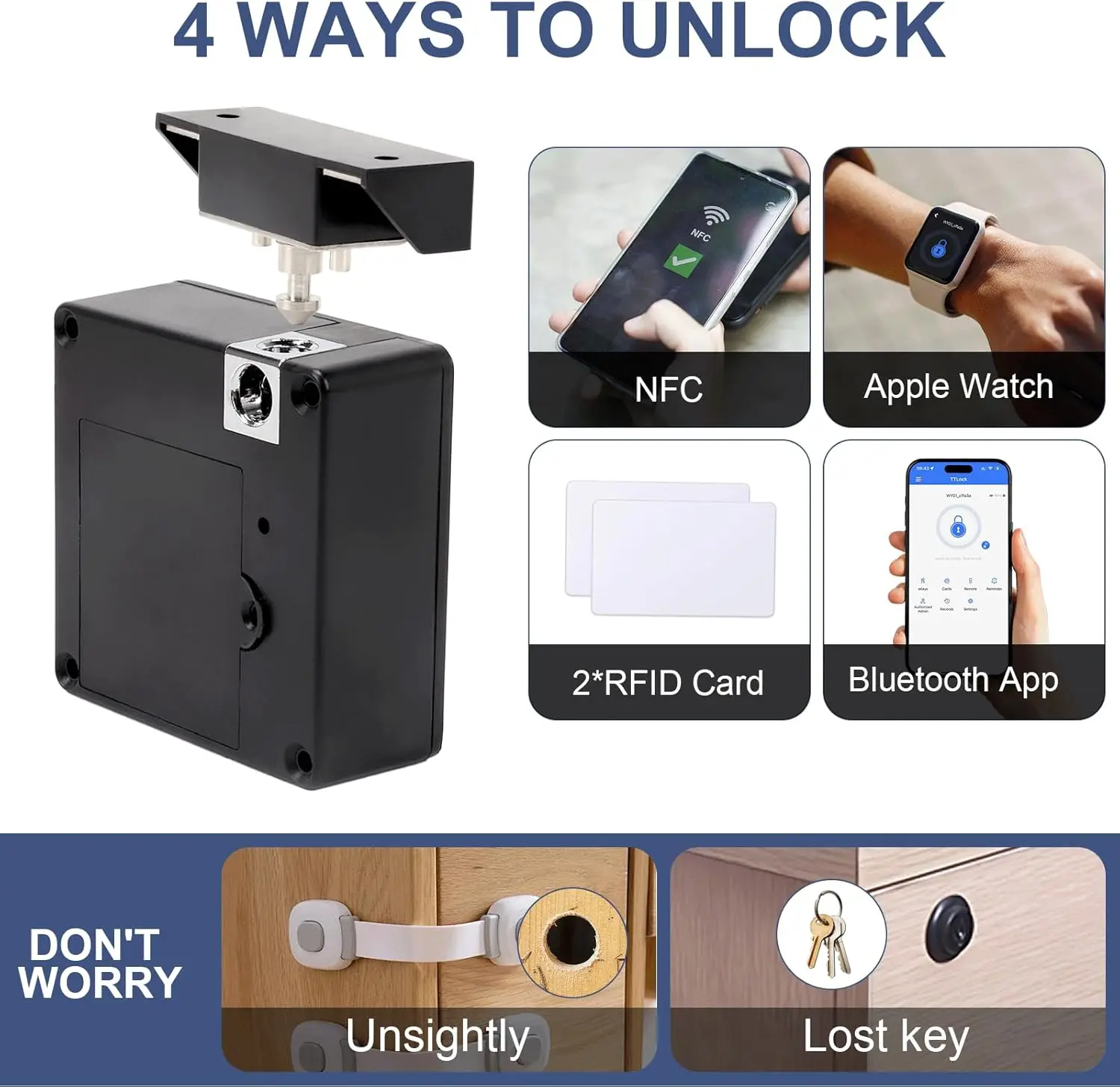 携帯電話NFCスマートロッカー電子錠RFID13.56mhz - Furniture Hardware Supplies のレビューと価格