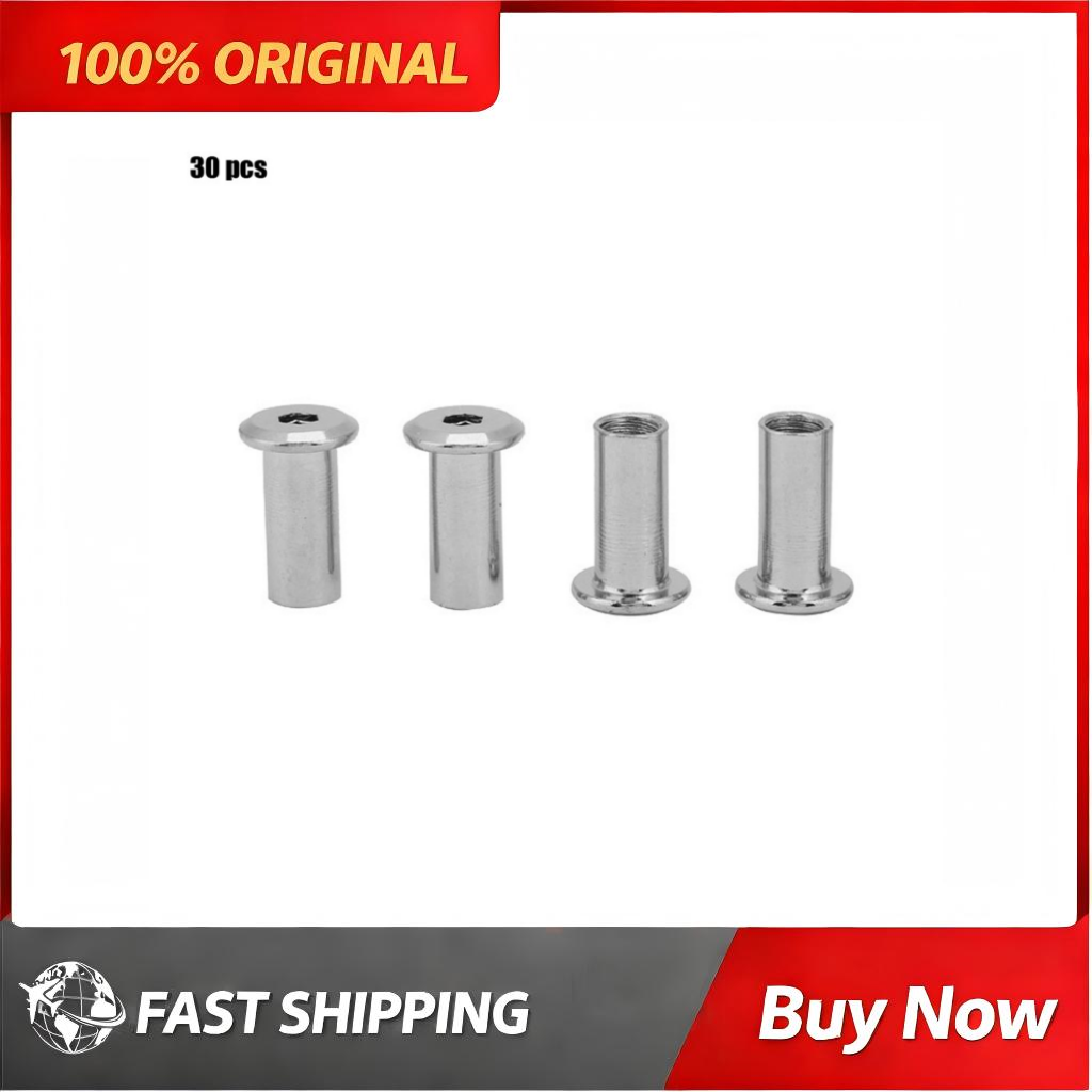 30 個のソケット T スロットナットとバレルナットキット  - Furniture Hardware Barrel Nut のレビューと価格