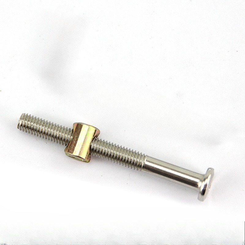 20個/ロット 炭素鋼家具用ボルトとナットセット バレルナッ - Furniture Hardware Barrel Nut のレビューと価格