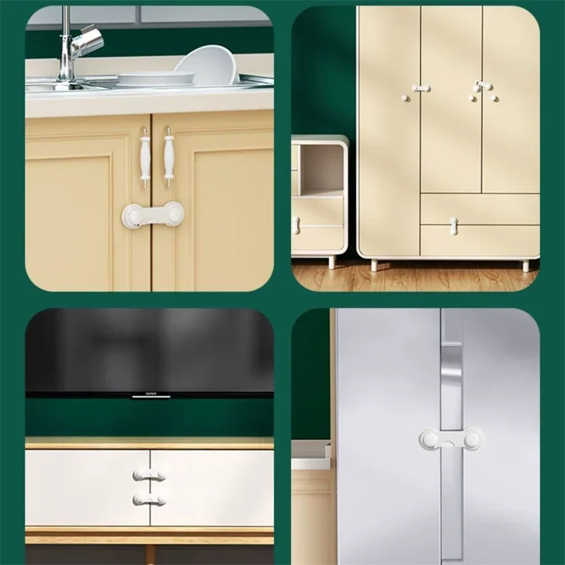 チャイルドセーフティロックキャビネットベビーロック冷蔵庫引き - Furniture Hardware Supplies のレビューと価格