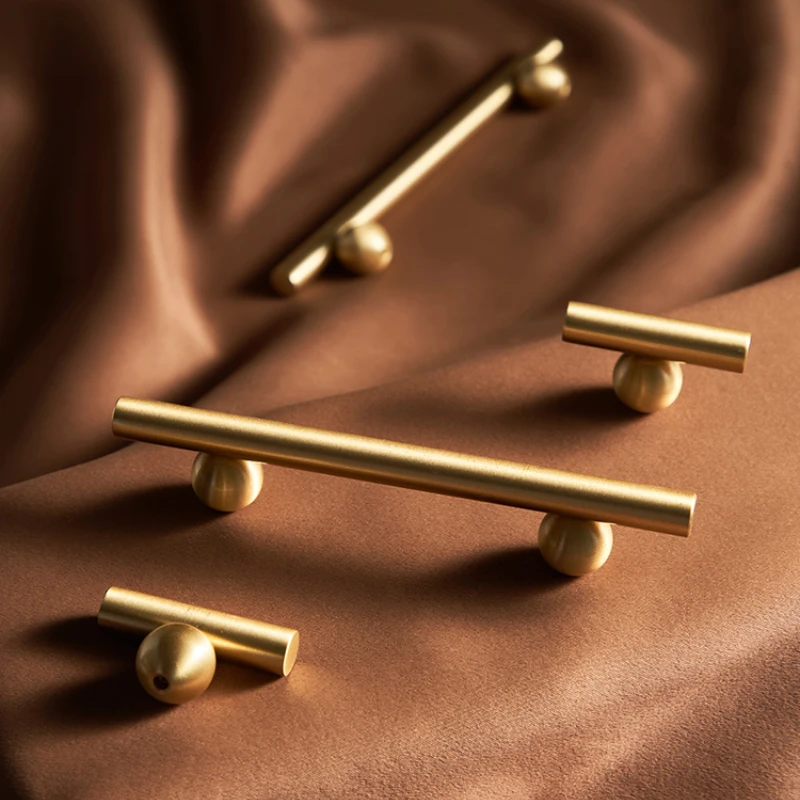 真鍮キャビネットハンドルクリエイティブ新ハイエンドモダンミニ - Furniture Hardware High End のレビューと価格