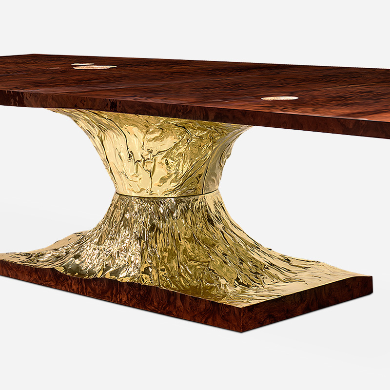 高級ダイニングテーブル「メタモルフォーゼ」豪華なダイニングテ - Furniture Hardware High End のレビューと価格