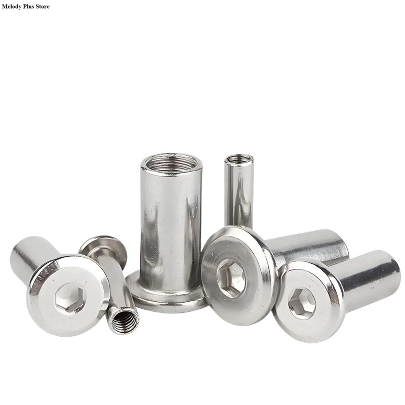 M3 M4 M5 M6 M8 長袖ナット 304ステンレス鋼 - Furniture Hardware Barrel Nut のレビューと価格