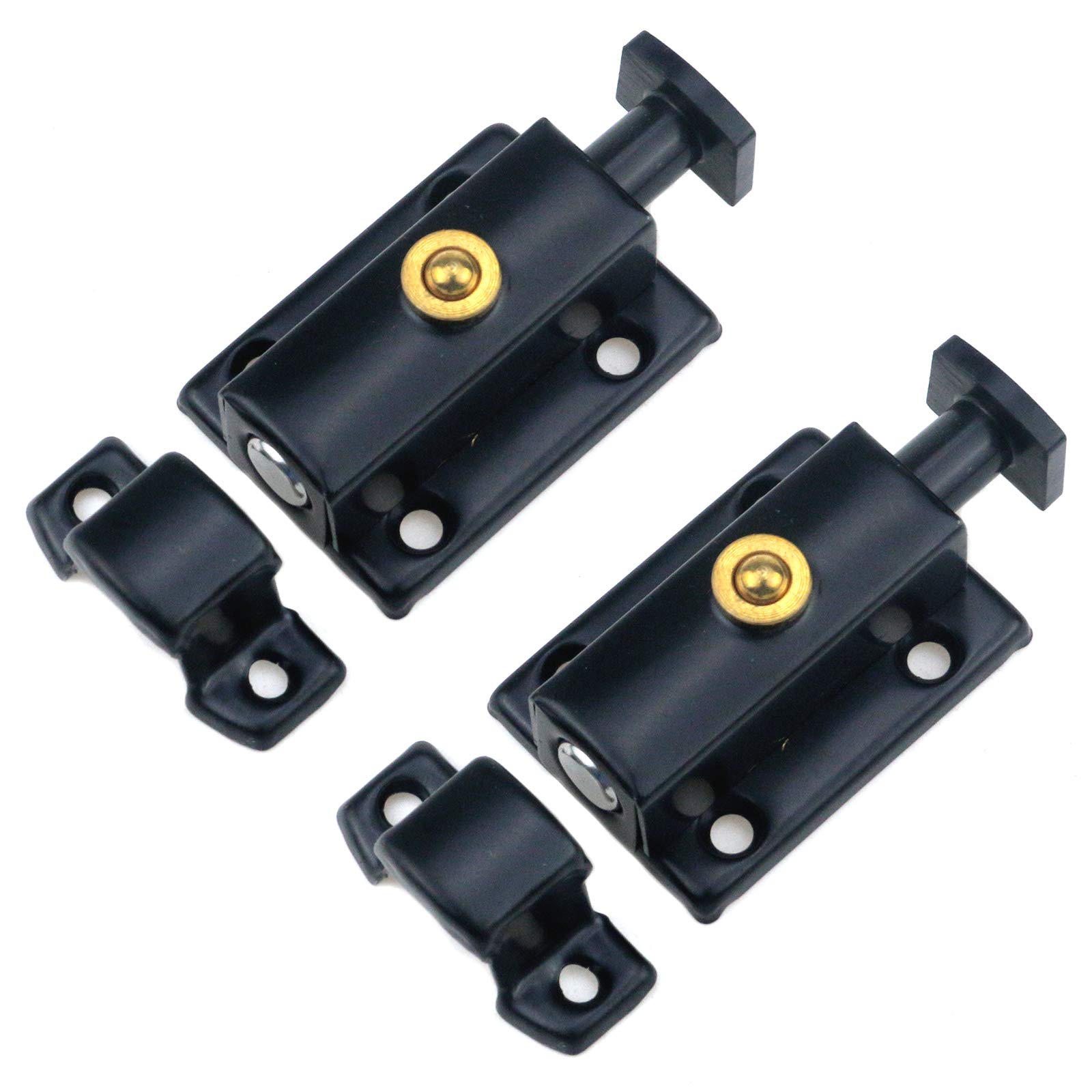 ゲートラッチ ステンレス鋼 自動スプリングスライドロック ブ - Barrel Bolt Slide のレビューと価格