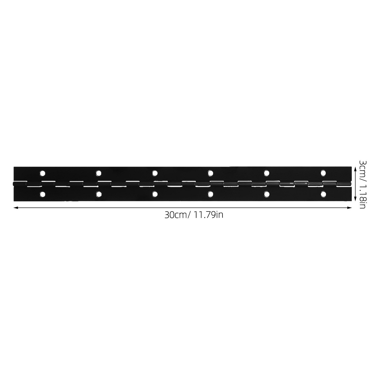 1セット ブラック ステンレススチール製 高耐久性 ピアノヒ - Piano Hinge Continuous のレビューと価格
